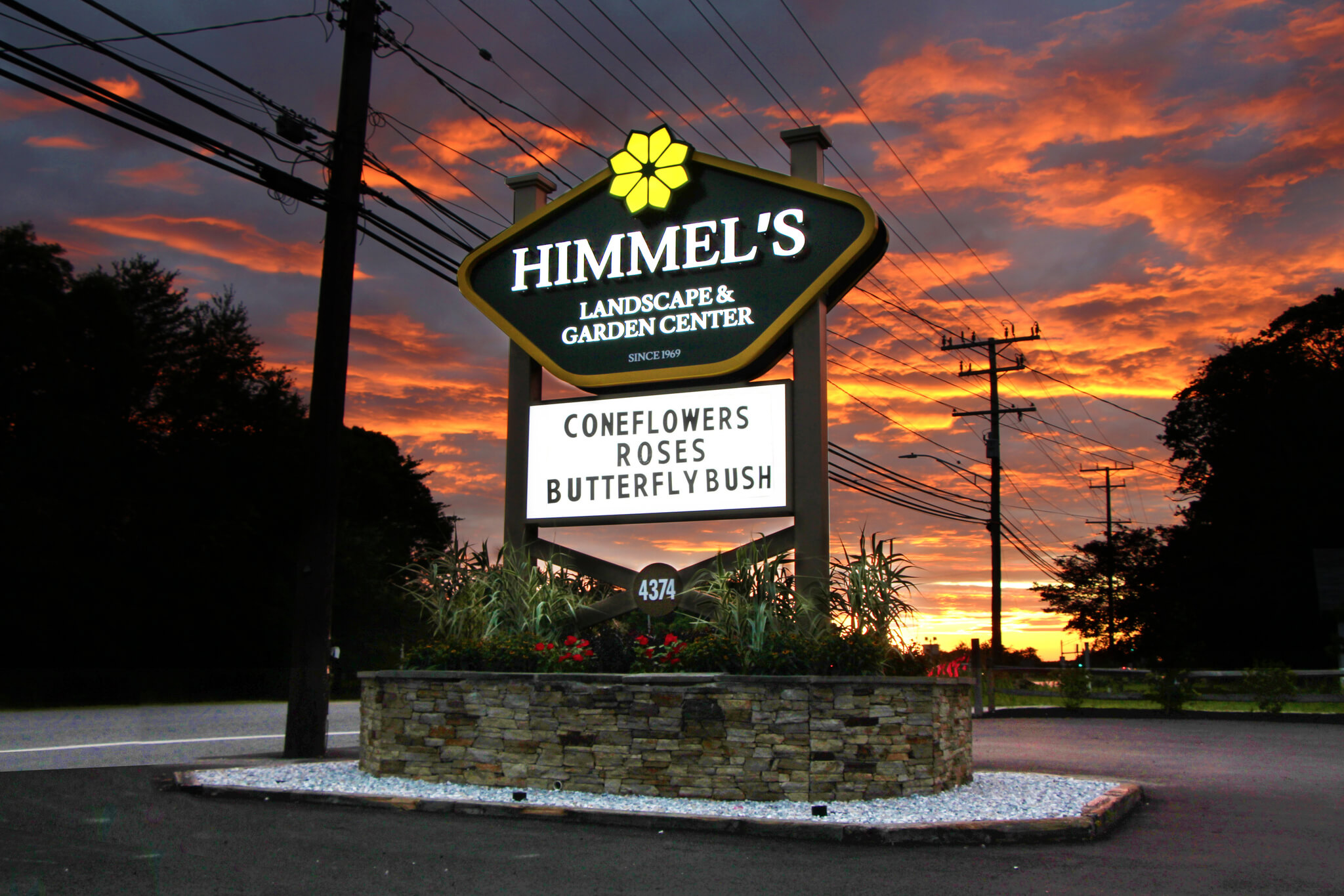 Himmel's Garden Center Sign